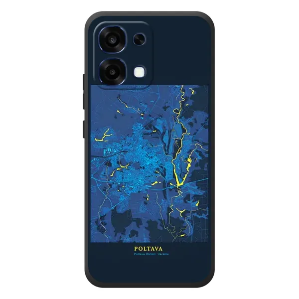 Чохол з принтом «Полтава» для OPPO A6 Pro