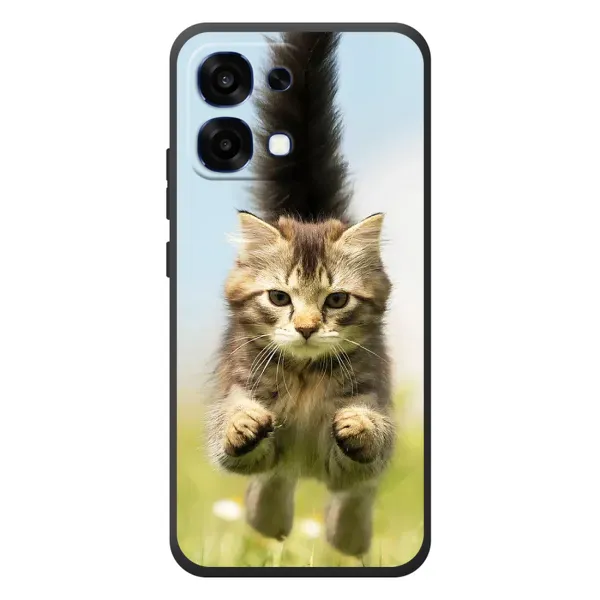 Чехол с принтом «Прыжок кота» для OPPO A6 Pro