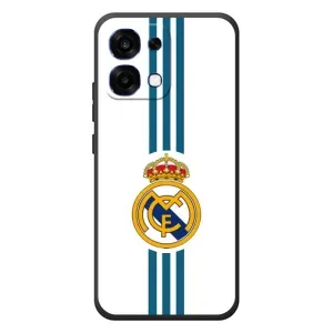 ФК Реал Мадрид чохли для OPPO A6 Pro (AlphaPrint) (Реал Мадрид на білому)