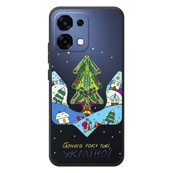 Чохол з принтом «Різдвяний герб» для OPPO A6 Pro Чохол з принтом «Різдвяний герб» для OPPO A6 Pro