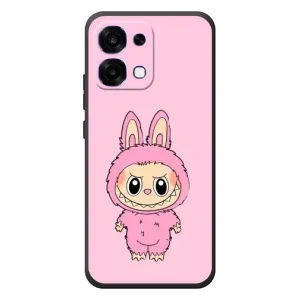 Чохол з Лабубу на OPPO A6 Pro (Рожевий Лабубу)
