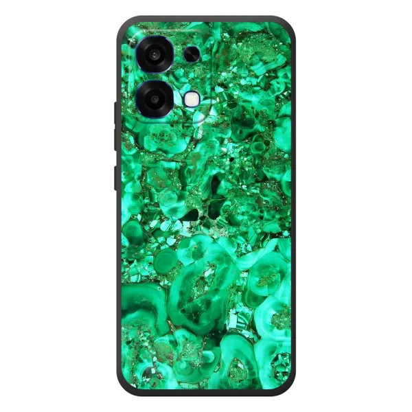 Чехол с принтом «Салатный Мрамор» для OPPO A6 Pro