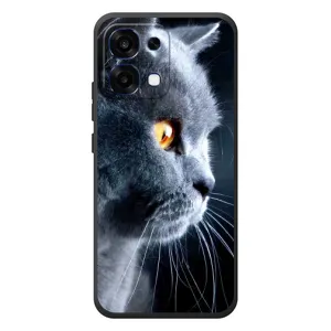 Чехлы с Котиками для OPPO A6 Pro (VPrint) (Серый Кот)