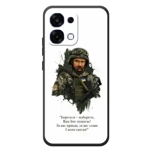 Чохли для OPPO A6 Pro с принтом Тараса Шевченко (AlphaPrint) (Шевченко воїн)