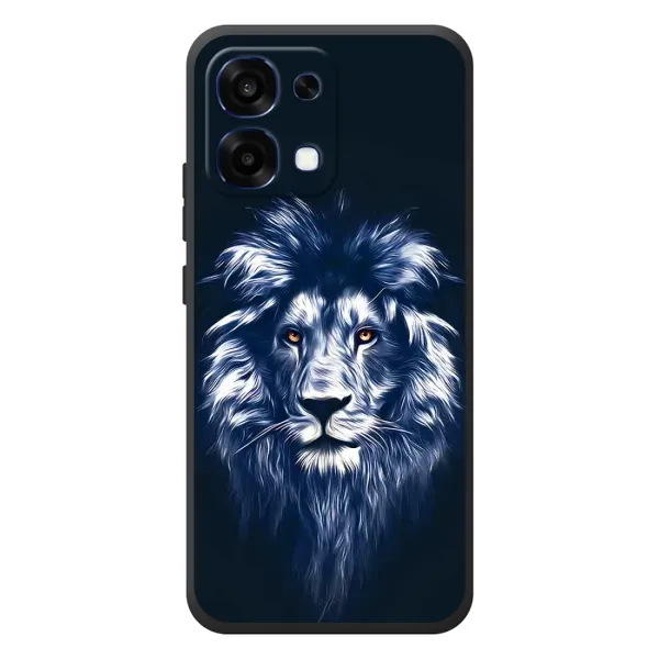 Чехол с принтом «Синий Лев» для OPPO A6 Pro