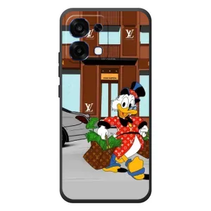 Чехли для OPPO A6 Pro - Скрудж МакДак Louis Vuitton (PREMIUMPrint) (Скрудж ЛВ)