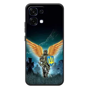 Чехлы с картинкой ЗСУ для OPPO A6 Pro (AlphaPrint) (Солдат ЗСУ)