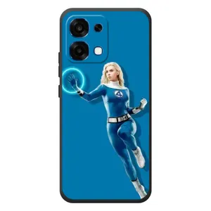Чохол з принтом Фантастична четвірка для OPPO A6 Pro (Сью Сторм політ)