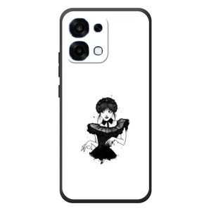 Чохли Венсдей на OPPO A6 Pro Уенсдей (AlphaPrint) (танець Венздей)