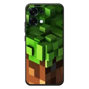 Чохол Майнкрафт на OPPO A6 Pro (AlphaPrint) Minecraft (текстура Майнкрафт)