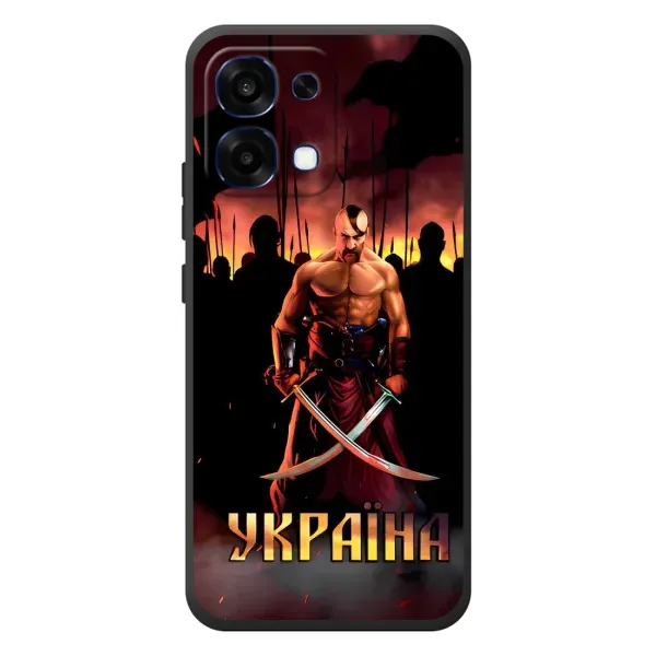 Чохол з принтом «Україна» для OPPO A6 Pro