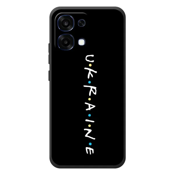 Чохол з принтом «ukraine» для OPPO A6 Pro