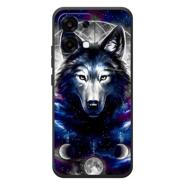 Чехол с принтом «Волк» для OPPO A6 Pro