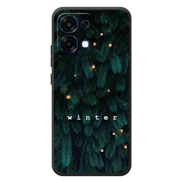 Чехол с принтом «Winter» для OPPO A6 Pro