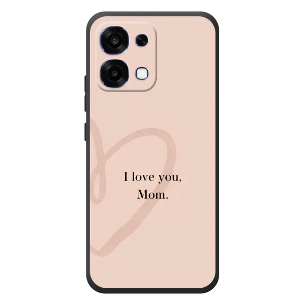 Чохол з принтом «Серце мамі» для OPPO A6 Pro