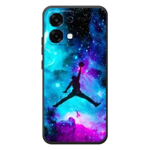 Чехлы для OPPO A6 Pro - с картинкой JORDAN (AlphaPrint) (Яркий Джордан)