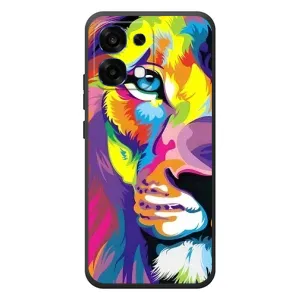 Чохол з картинкою ЛЕВ для OPPO A6 Pro (VPrint) (Яскравий Лев)