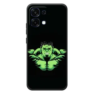 Чехлы с героями Марвел OPPO A6 Pro (VPrint) (Зелёный Халк)