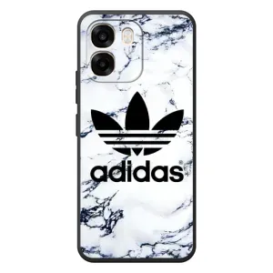 Чохли Адидас для OPPO A6 (AlphaPrint) (Адідас на мраморі)