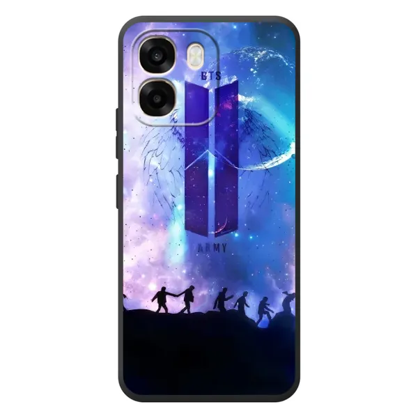 Чохол з принтом «Army BTS» для OPPO A6
