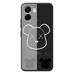 Чохли для OPPO A6 - Bearbrick Louis Vuitton (PREMIUMPrint) (БеарБрік очі)