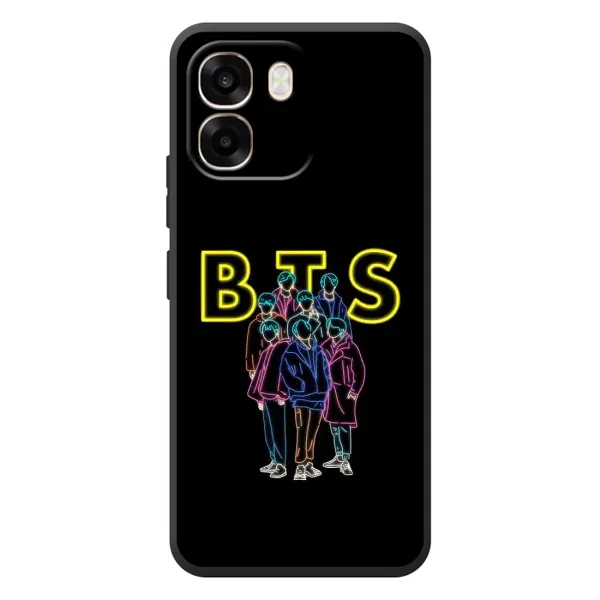 Чохол з принтом «BTS стайл» для OPPO A6