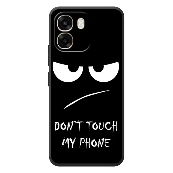 Чохол з принтом «Dont Touch» для OPPO A6