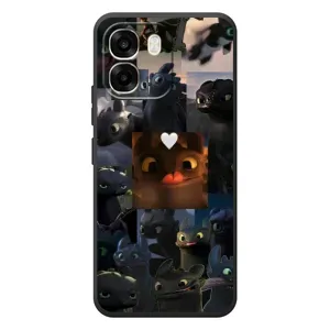 Чохол як приборкати дракона на OPPO A6 (Дракон колаж)