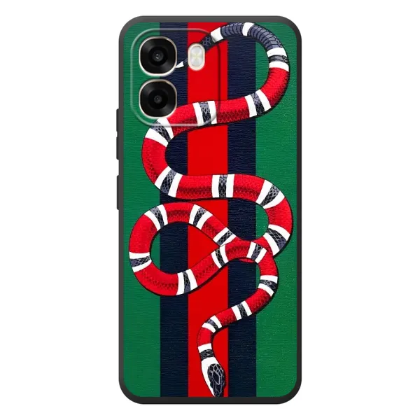 Чохол з принтом «Gucci змія» для OPPO A6