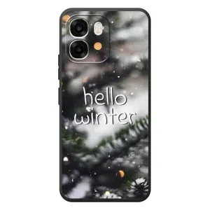 Новорічні, Святкові Чохли для OPPO A6 - 2024 год (Hello winter)