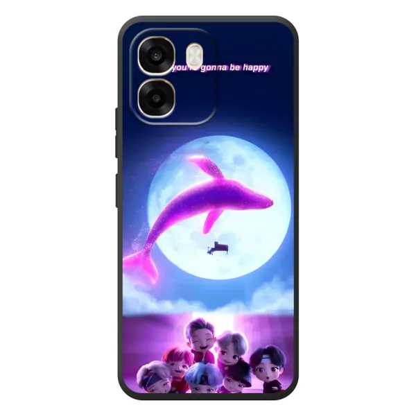 Чохол з принтом «КИТ BTS» для OPPO A6