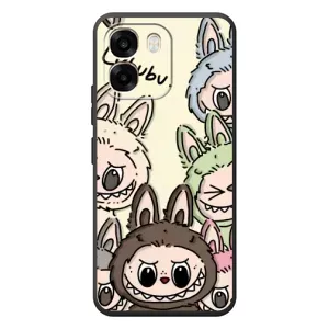 Чохол з Лабубу на OPPO A6 (Золота мавпа Bored Ape)