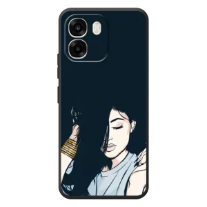Чехол с печатью для OPPO A6 - (Мода) (AlphaPrint)