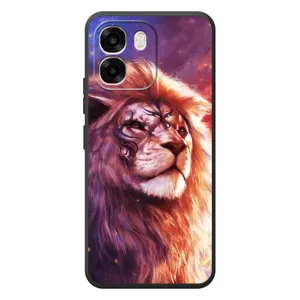Чохол з картинкою ЛЕВ для OPPO A6 (VPrint) (Красочний Лев)