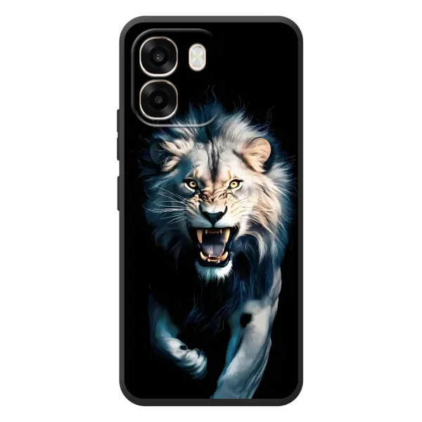 Чохол з принтом «Лев у темряві» для OPPO A6