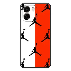 Чохли для OPPO A6 - з картинкою JORDAN (AlphaPrint) (Лого Джордан)