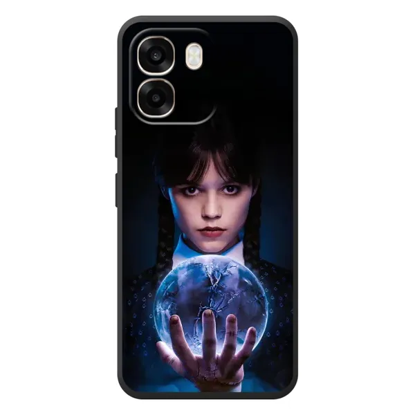 Чохол з принтом «Магічна сфера Венздей» для OPPO A6