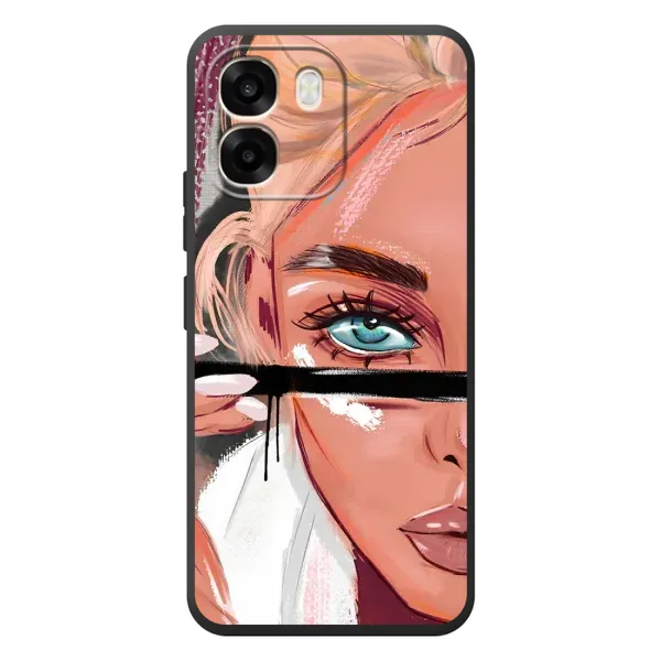 Чохол з принтом «Макіяж» для OPPO A6