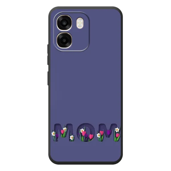 Чохол з принтом «Мама в квітах» для OPPO A6