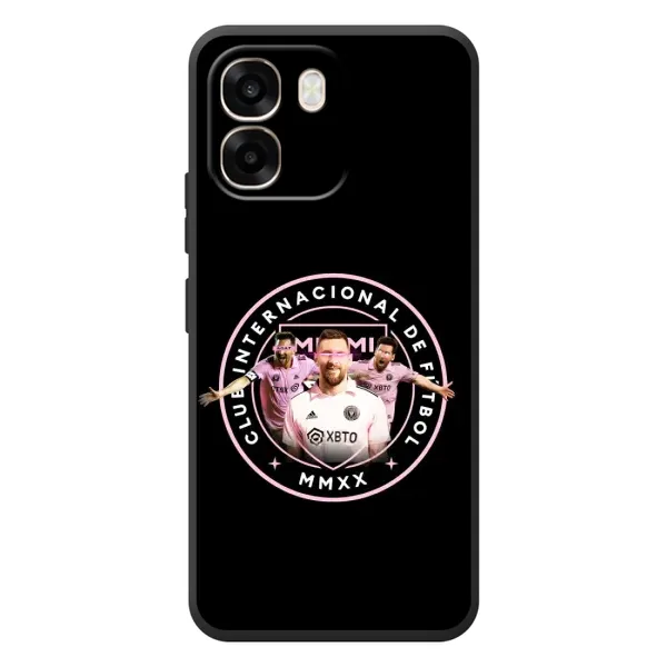 Чохол з принтом «Мессі в лого» для OPPO A6
