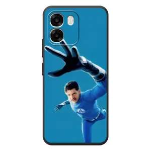 Чохол з принтом Фантастична четвірка для OPPO A6 (Містер Фантастік супергерой)