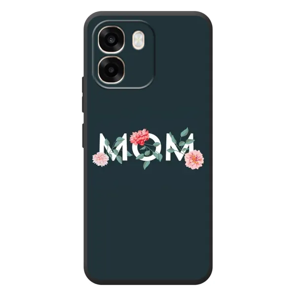 Чохол з принтом «Mom дизайн» для OPPO A6