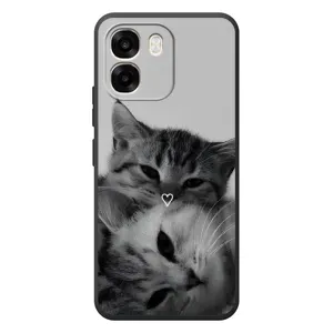 Чохол з малюнком кіт на OPPO A6 (Пара котів)