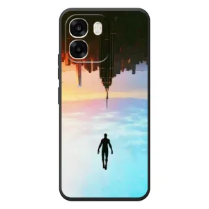 Чохол з людиною павуком для OPPO A6 - (AlphaPrint) (Людина павук)