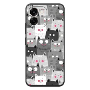 Чохли з Котиками для OPPO A6 (VPrint) (Мальовані котики)