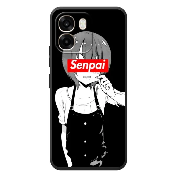 Чохол з принтом «Senpai» для OPPO A6