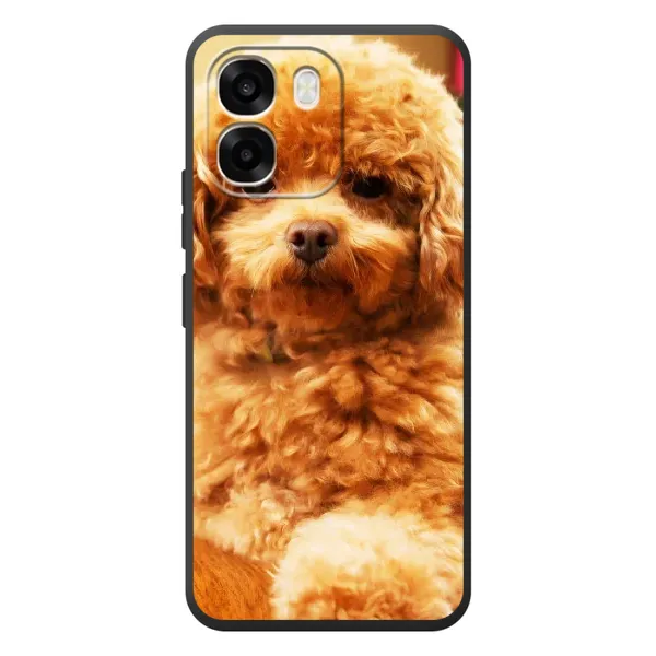 Чехол с принтом «Щенок Бишон» для OPPO A6
