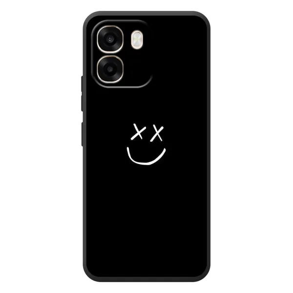 Чохол з принтом «Смайл» для OPPO A6