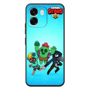 Чехлы Brawl Stars для OPPO A6 (AlphaPrint) (Тріо героїв)