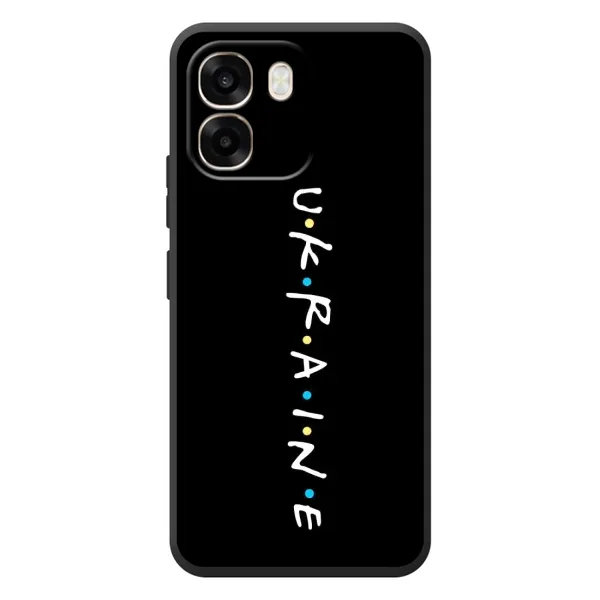 Чохол з принтом «UKRAINE» для OPPO A6